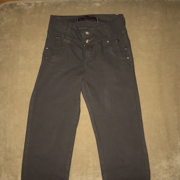Butt Lifting Jeans-Levanta cola(dark brown skinny) - Picture 1 of 8